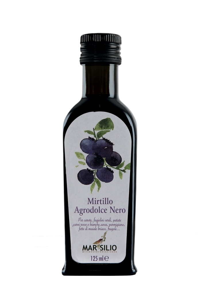 Agrodolce uva nera e mirtillo